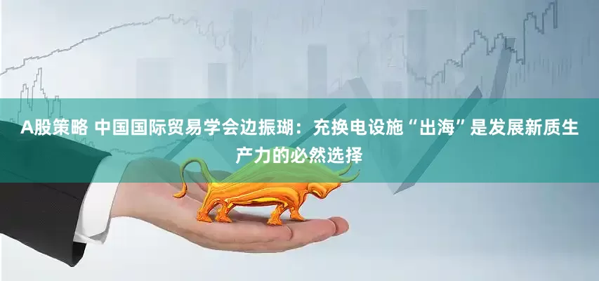 A股策略 中国国际贸易学会边振瑚：充换电设施“出海”是发展新质生产力的必然选择
