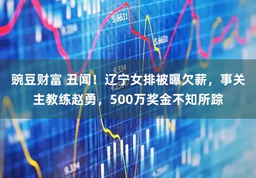 豌豆财富 丑闻！辽宁女排被曝欠薪，事关主教练赵勇，500万奖金不知所踪